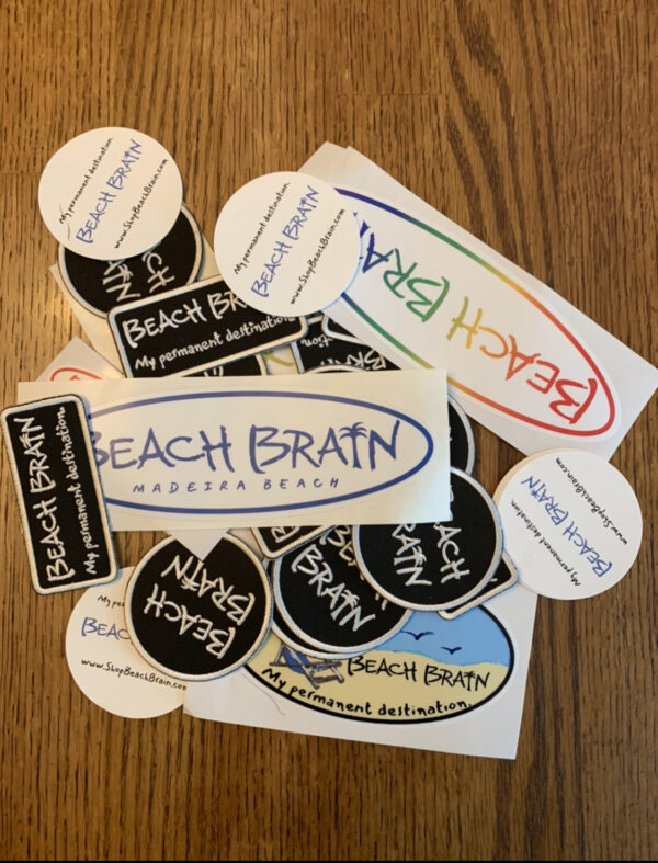 Mad Beach Stickers & Tote - Image 5